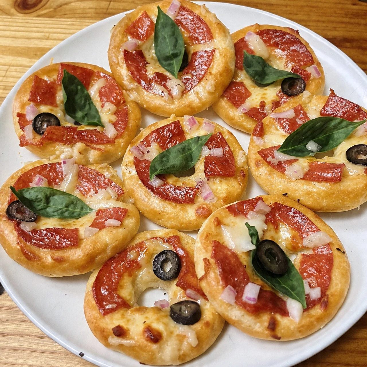 Easy Pizza Bagel Bites Casserole Recipe Homemade Pizza Bagel Bites Casserole Best Cheese For Pizza Bagel Bites Casserole P...