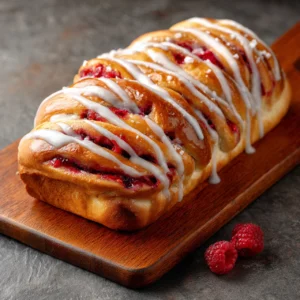 Raspberry Swirl Brioche Loaf Recipe – Easy and Cheery Bake