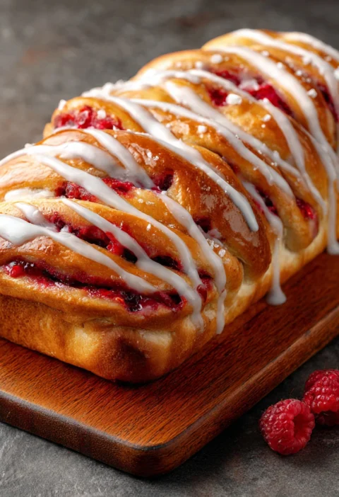 Easy Raspberry Swirl Brioche Recipe Homemade Raspberry Brioche Loaf Raspberry Swirl Bread Recipe Brioche Loaf With Raspber...