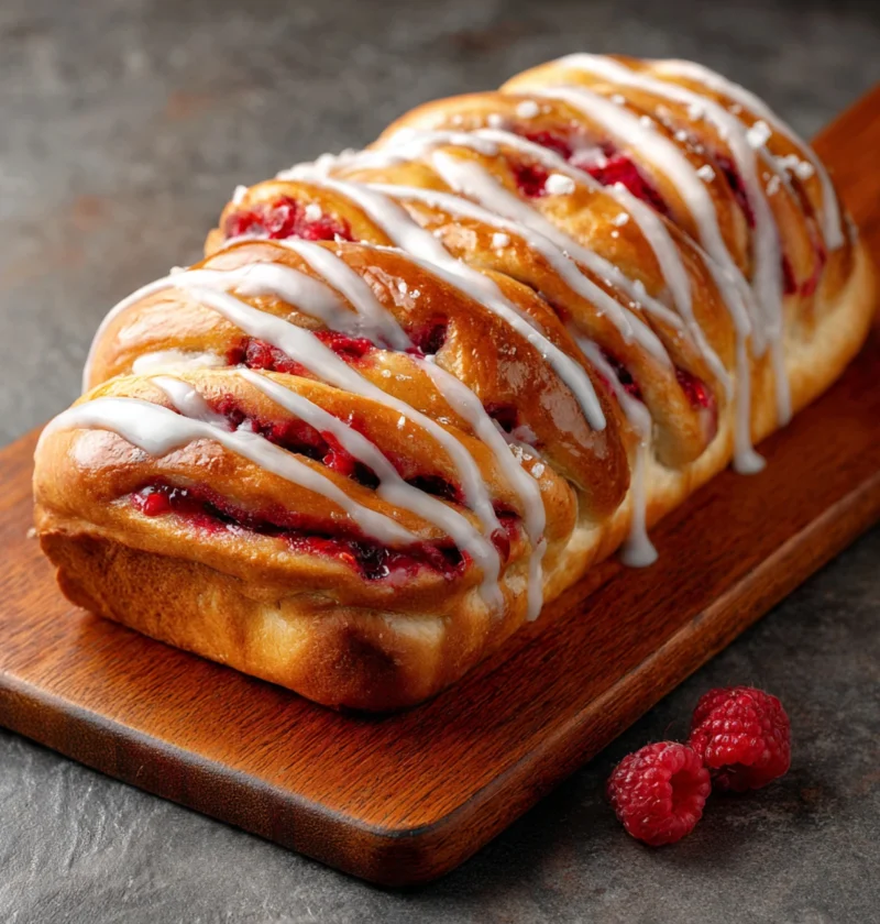 Easy Raspberry Swirl Brioche Recipe Homemade Raspberry Brioche Loaf Raspberry Swirl Bread Recipe Brioche Loaf With Raspber...