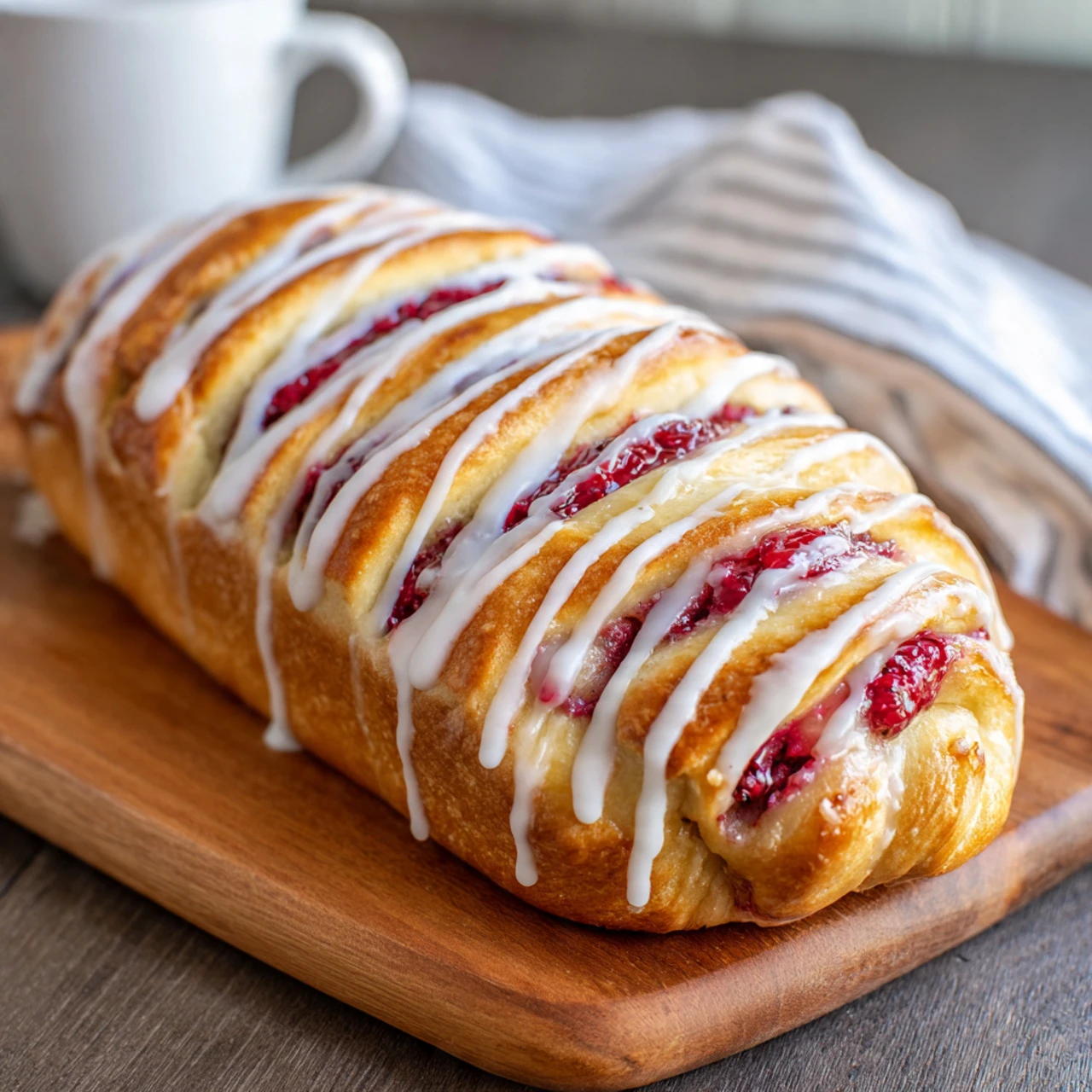 Easy Raspberry Swirl Brioche Recipe Homemade Raspberry Brioche Loaf Raspberry Swirl Bread Recipe Brioche Loaf With Raspber...