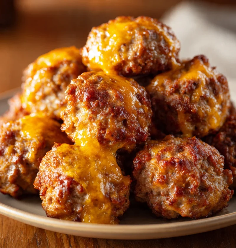 Easy Rotel Cream Cheese Sausage Balls Recipe Best Sausage Balls With Rotel Dip Homemade Rotel Sausage Cream Cheese Balls G...