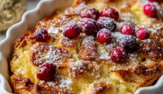 Eggnog Croissant French Toast Bake Recipe Easy Eggnog Croissant Bake Best Eggnog French Toast Casserole Homemade Eggnog Cr...