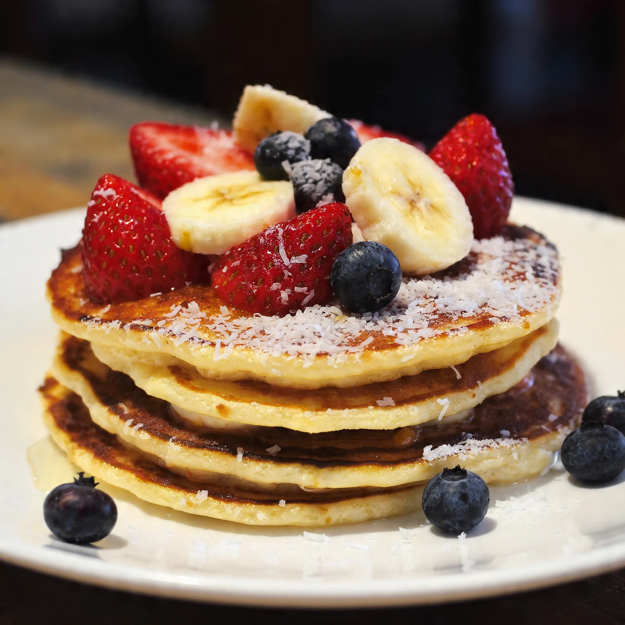 Fluffy Coconut Cream Pancakes Recipe
