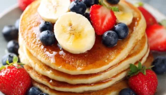 Fluffy Oatmeal Pancakes Healthy Breakfast Delight