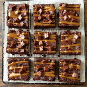 Fudgy Rolo Brownies: A Decadent Dessert Treat