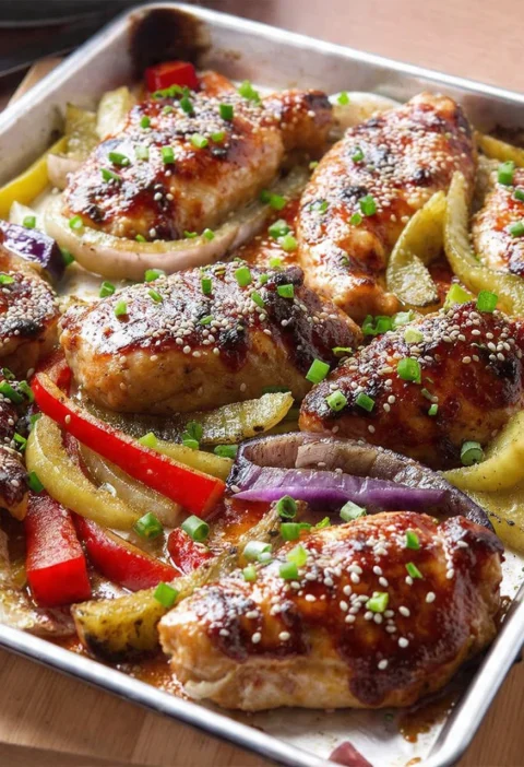 Hawaiian Chicken Sheet Pan Recipe
