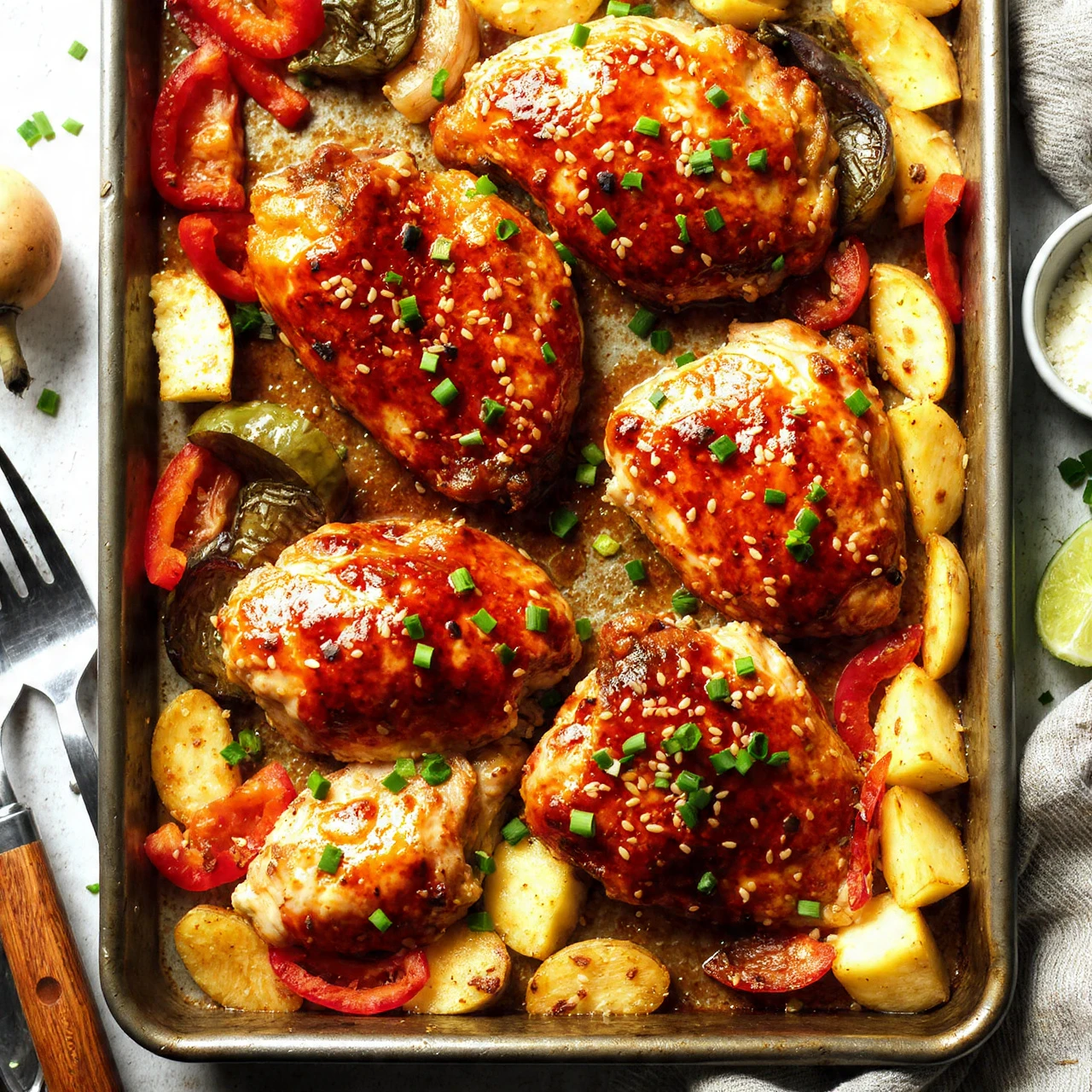 Hawaiian Chicken Sheet Pan Recipe