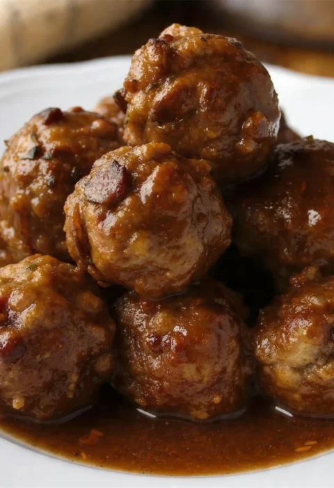 Honey Garlic Turkey Meatballs Recipe