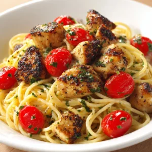 Irresistible Chicken Spaghetti
