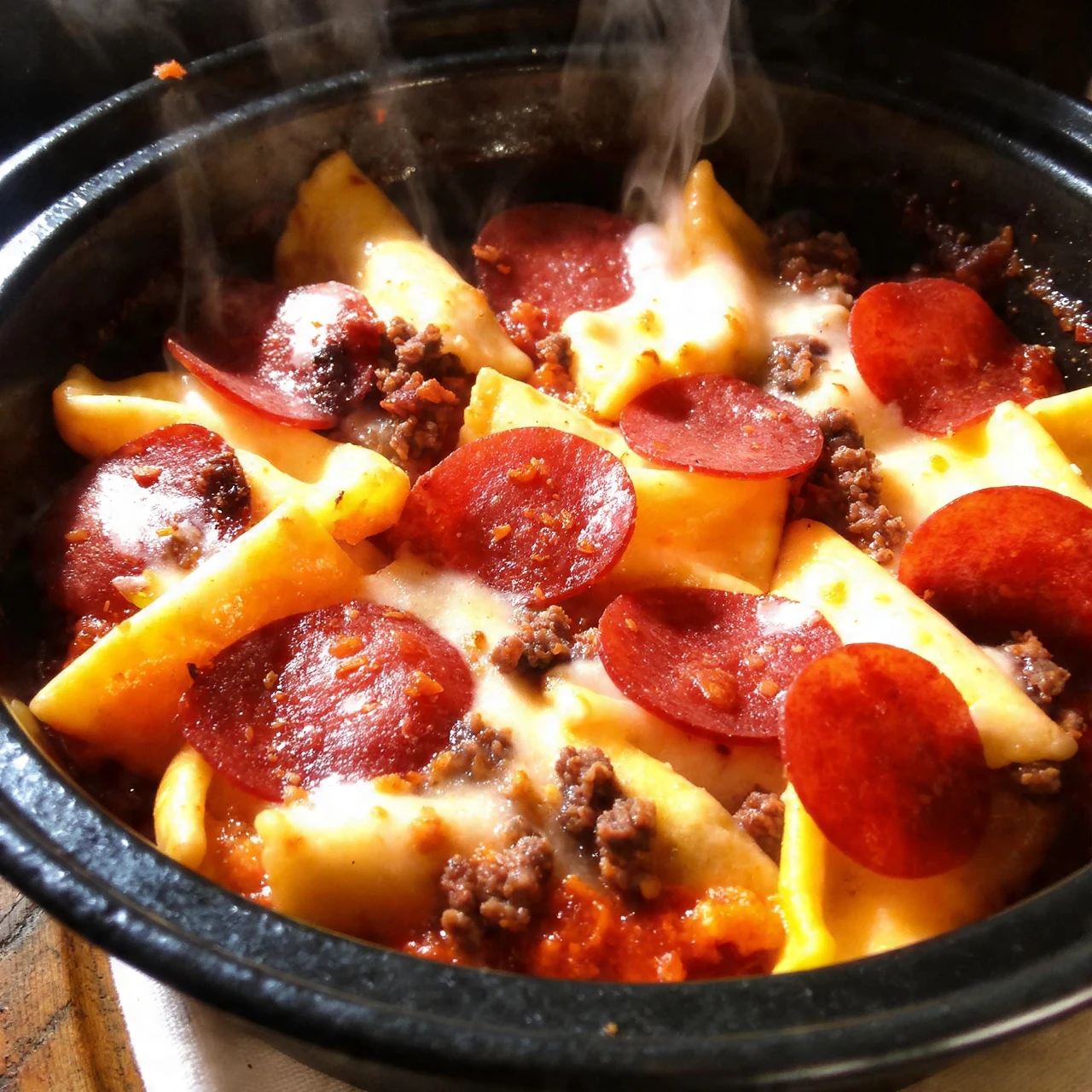 Meat Lovers Pizza Tortellini Recipe