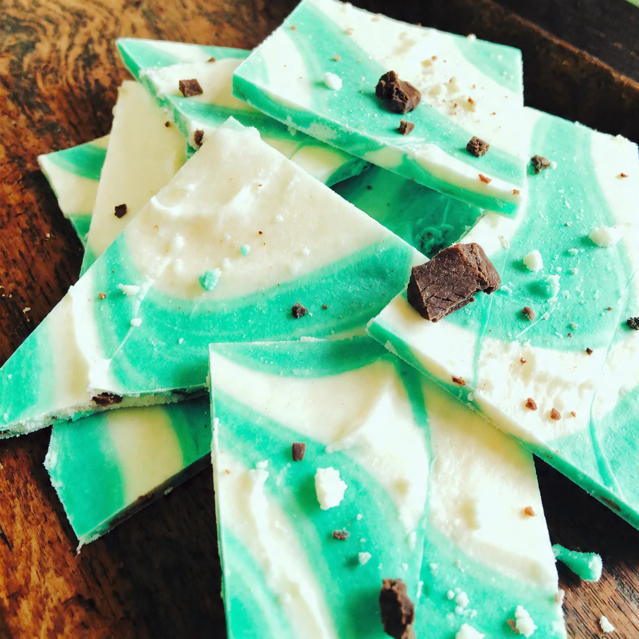 Mint Oreo White Bark