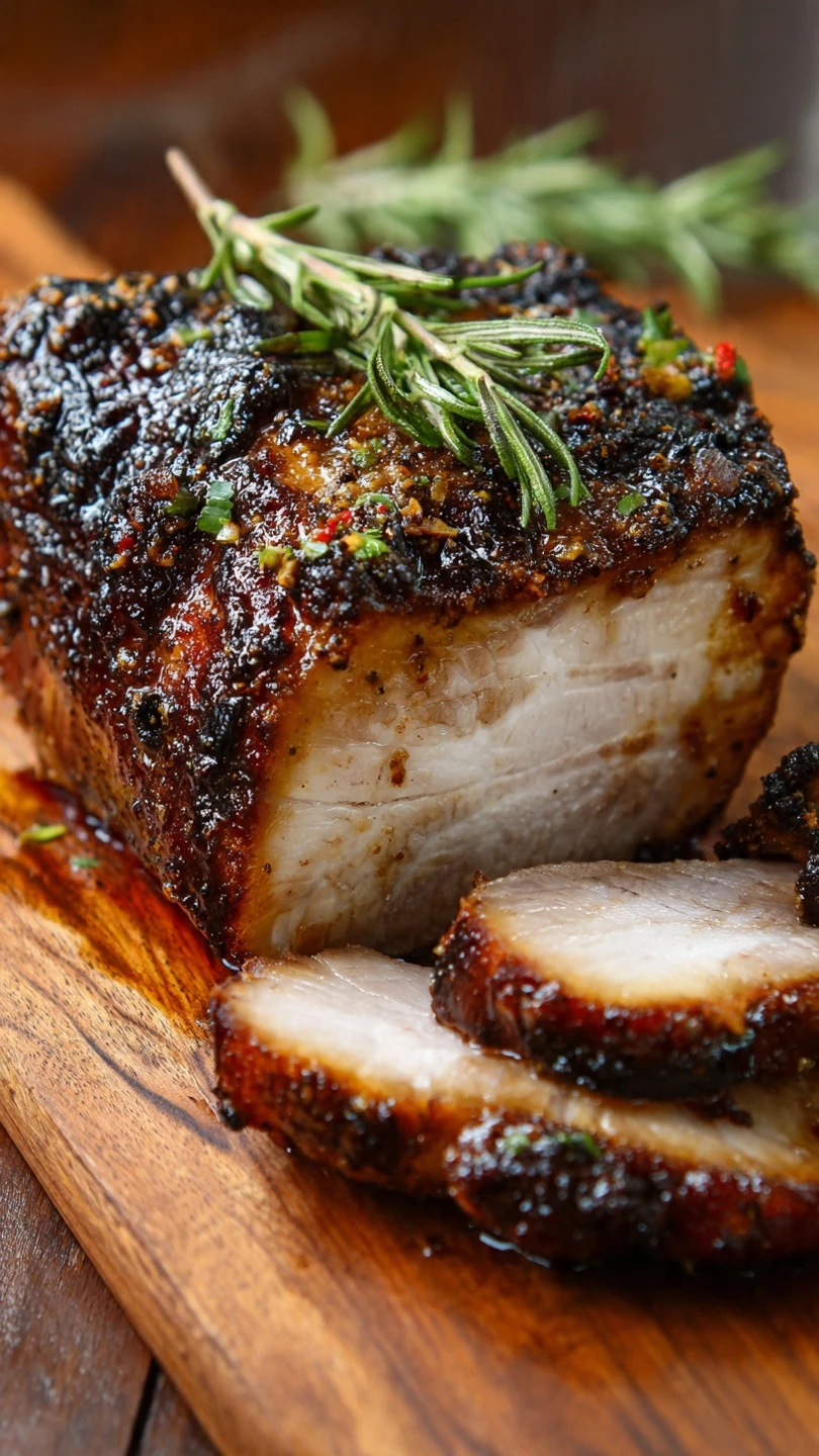 Miso-Marinated Pork Roast