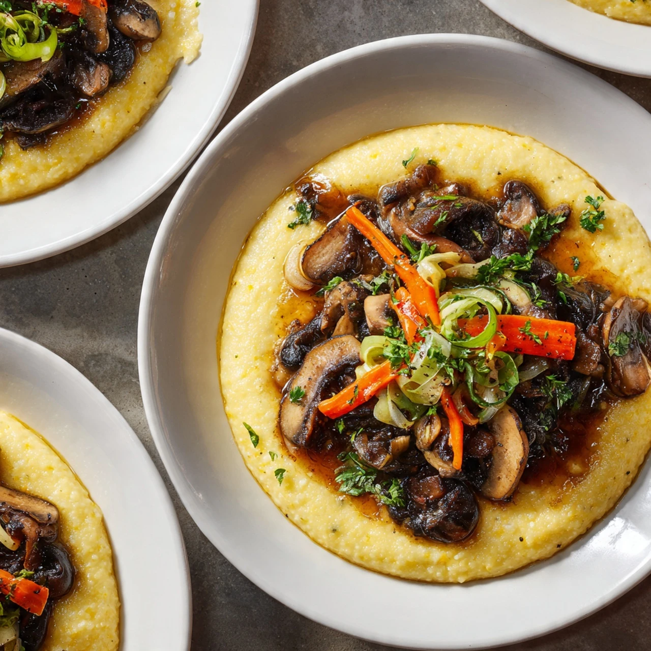 Mushroom Bourguignon