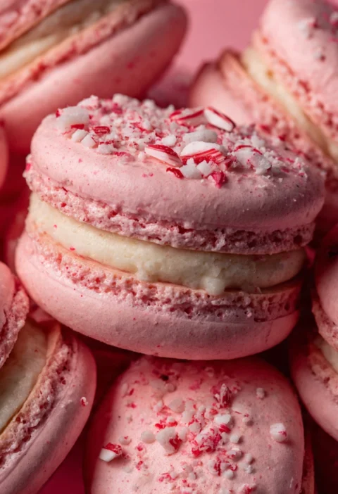 Peppermint Macarons Recipe Easy Buy Peppermint Macarons Online Best Peppermint Macaron Filling Ideas Gluten Free Peppermin...