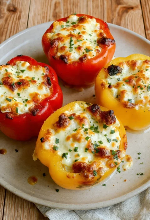 Ricotta Stuffed Peppers Recipe