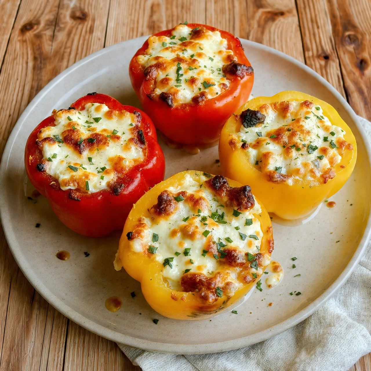 Ricotta Stuffed Peppers Recipe