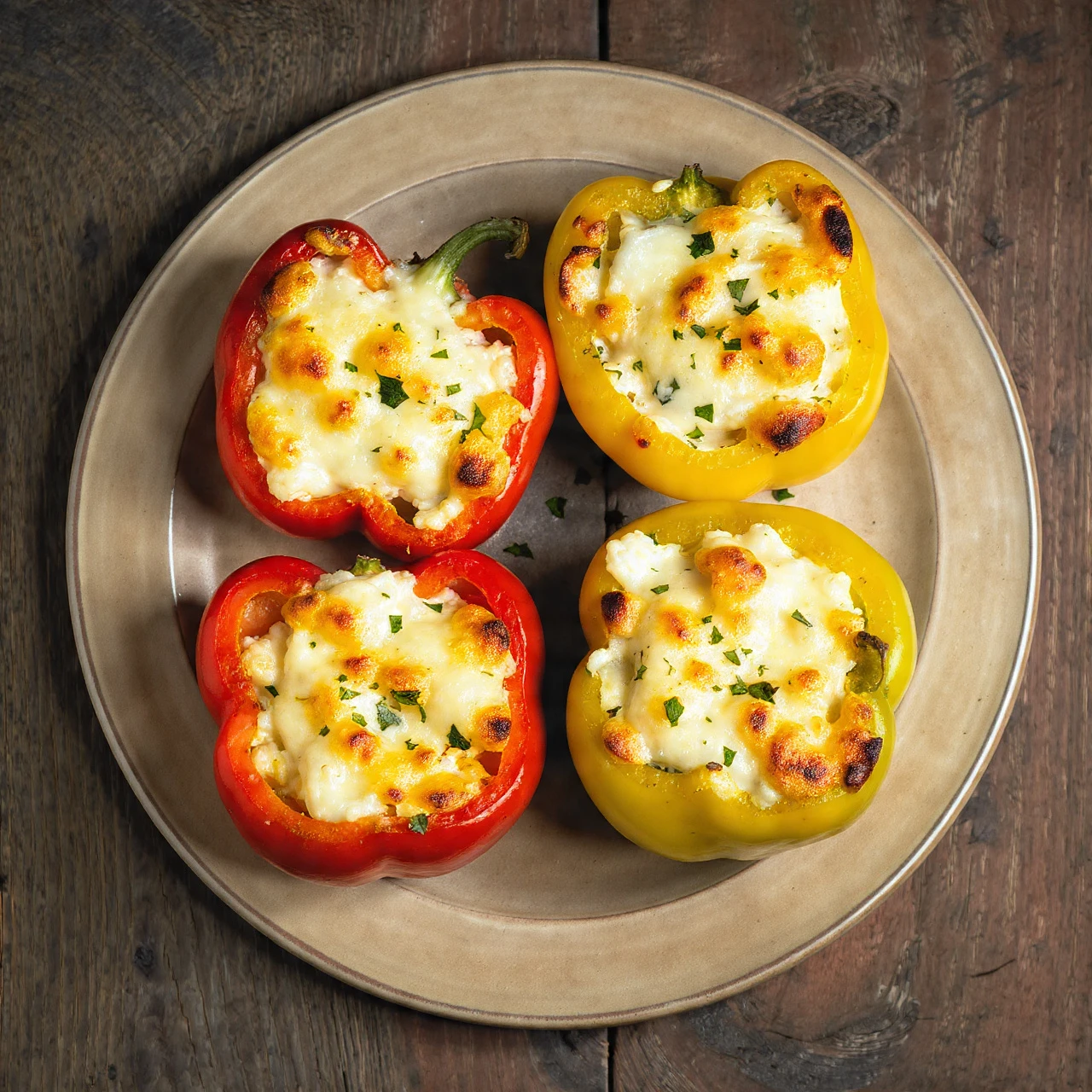 Ricotta Stuffed Peppers Recipe