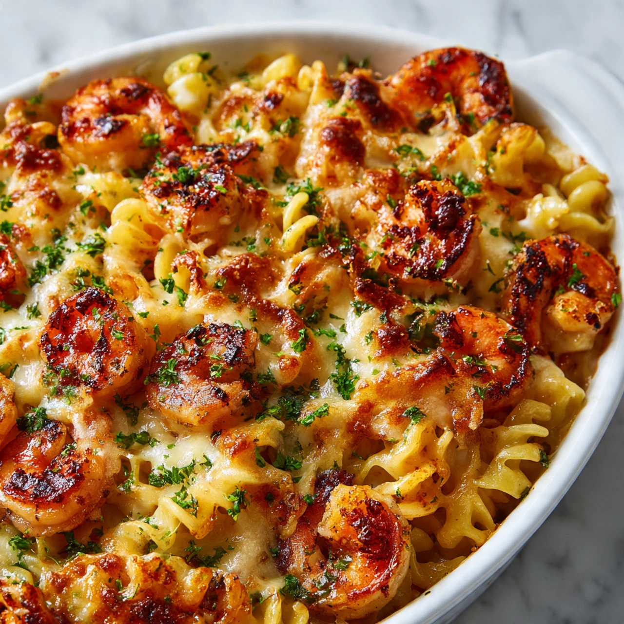 Irresistible Shrimp Scampi Pasta Bake Recipe