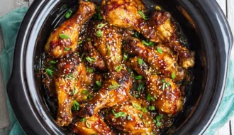 Slow Cooker Braised Chicken Drumsticks Recipe
