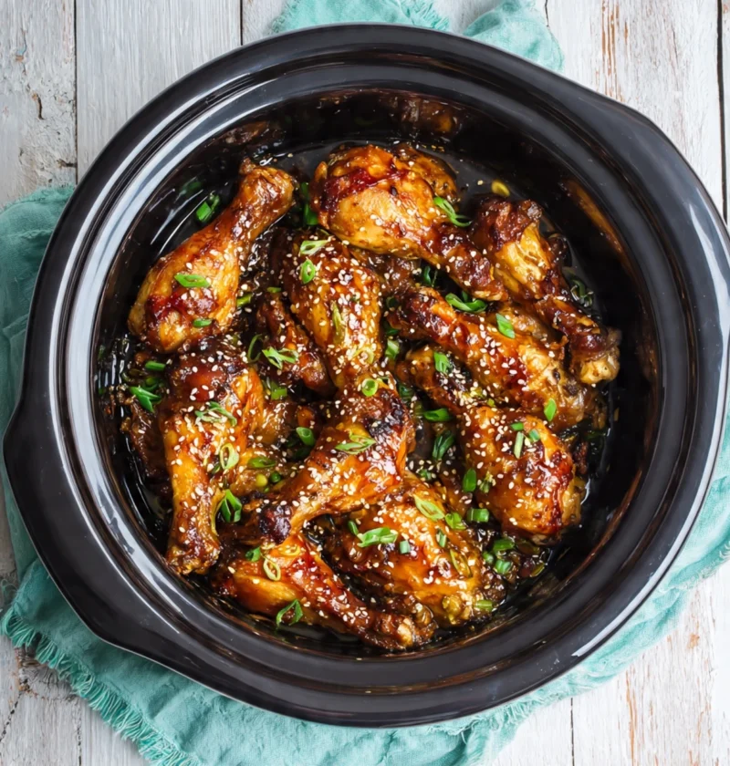 Slow Cooker Braised Chicken Drumsticks Recipe