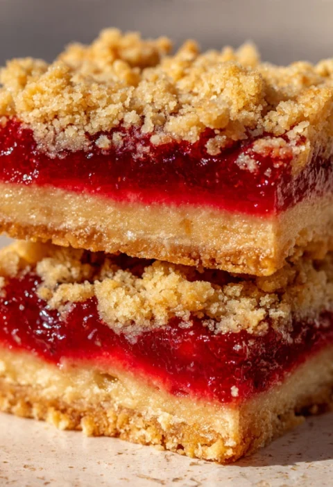 Tangy Rhubarb Bliss Bars