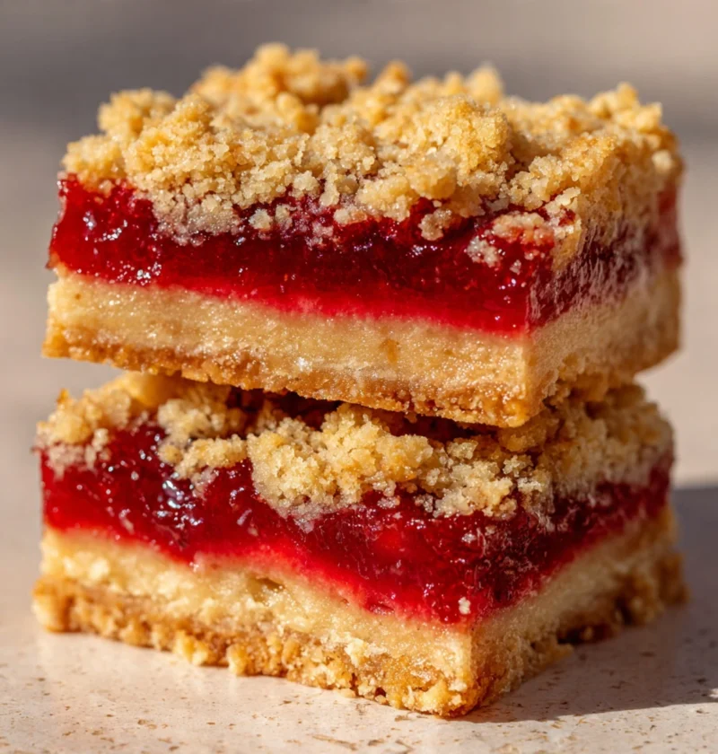 Tangy Rhubarb Bliss Bars