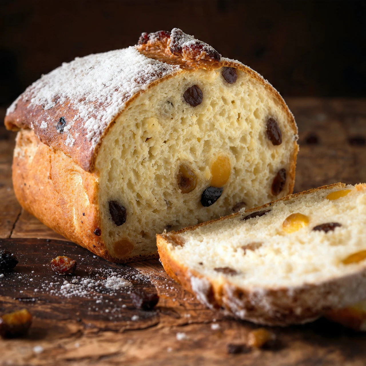 Traditional German Stollen Bread Recipe Easy German Stollen Recipe For Christmas Homemade Stollen Recipe With Marzipan Bes...