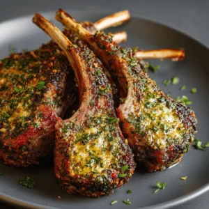 Air Fryer Rack of Lamb Recipe