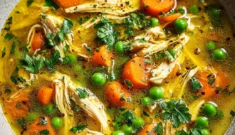 Anti Inflammatory Turmeric Chicken Soup