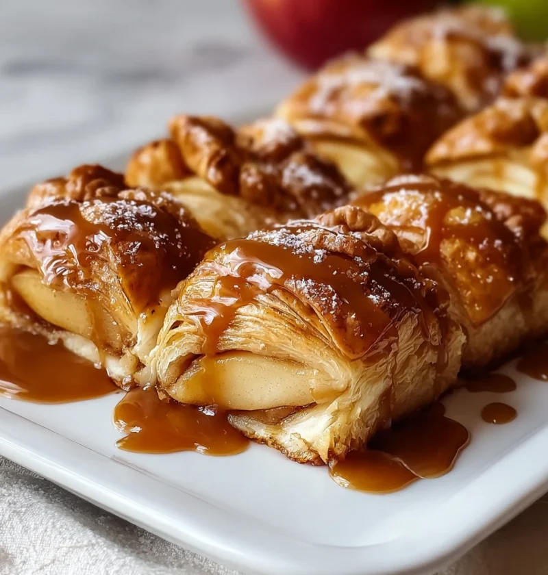 Caramel Apple Croissant Bake Your Cozy Weekend Indulgence