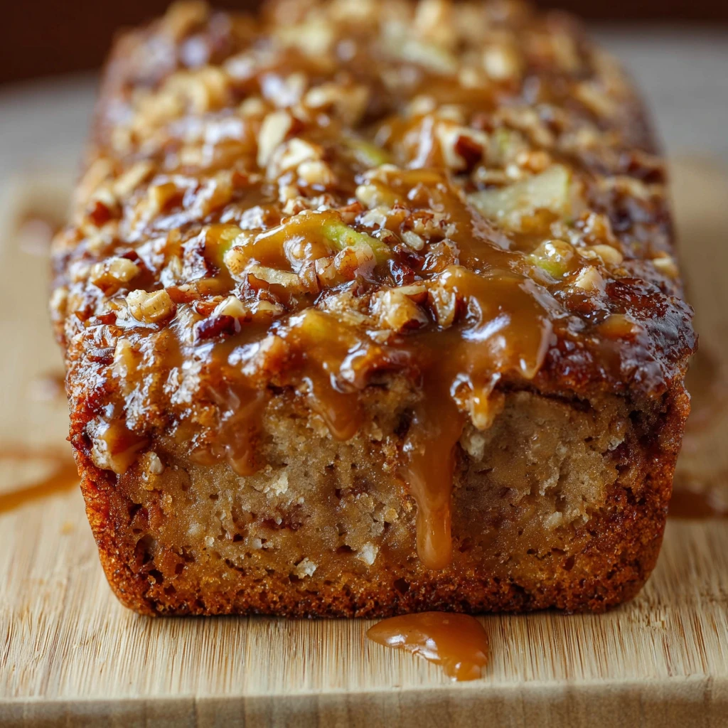 Caramel Apple Fritter Bread That Tastes Like Fall Heaven