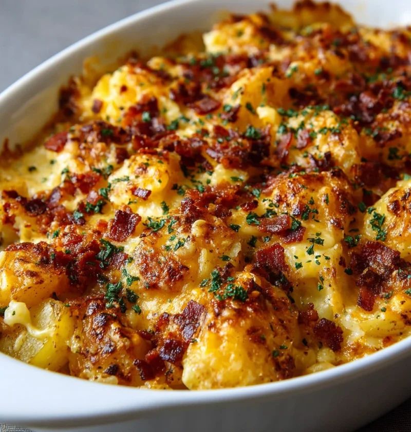 Cheesy Potato Break Casserole