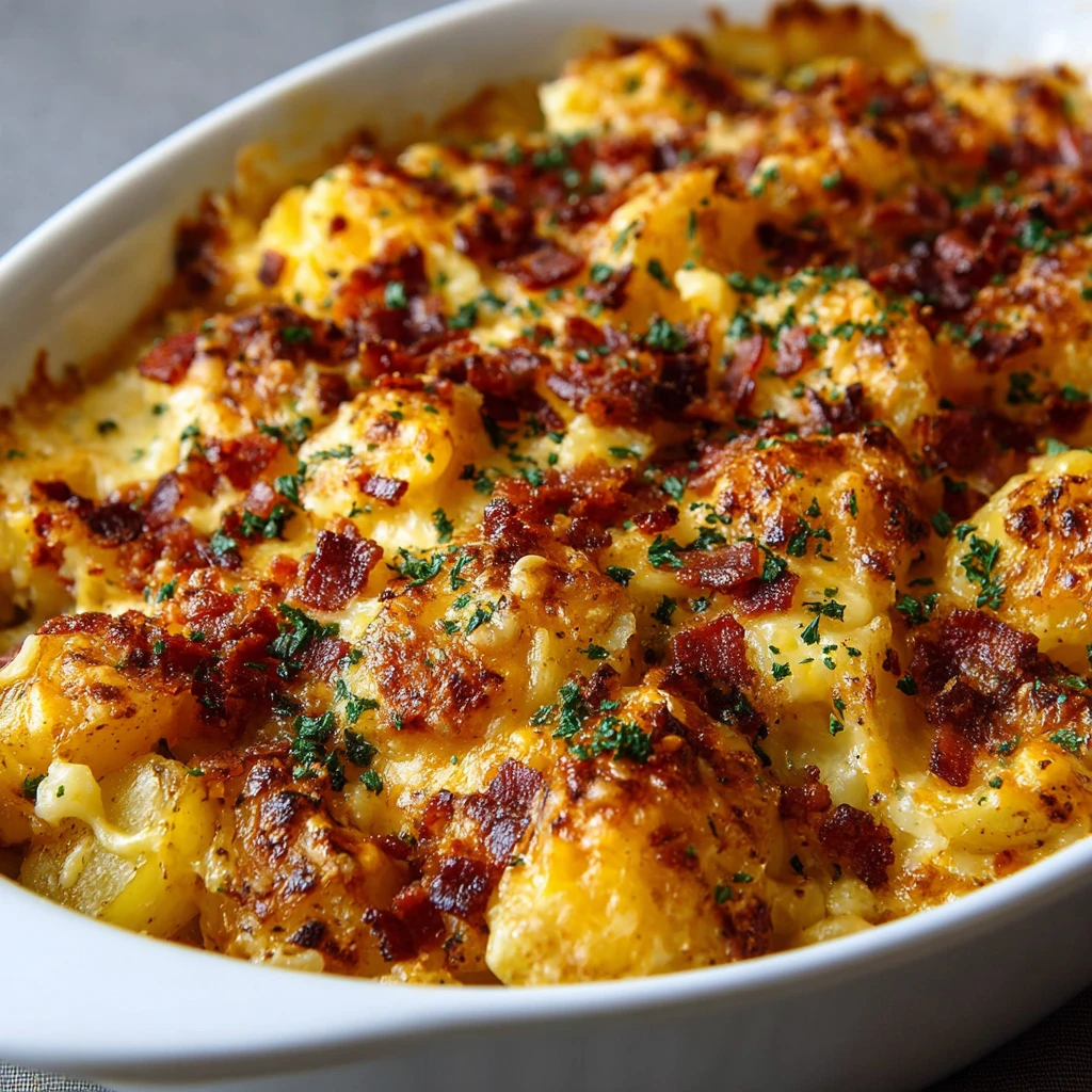 Cheesy Potato Break Casserole