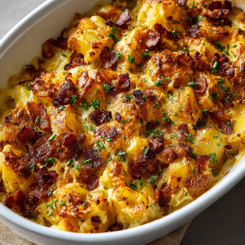 Cheesy Potato Break Casserole