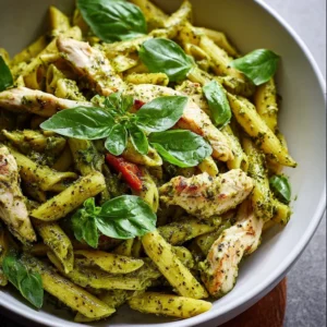 Chicken Pesto Pasta Recipe