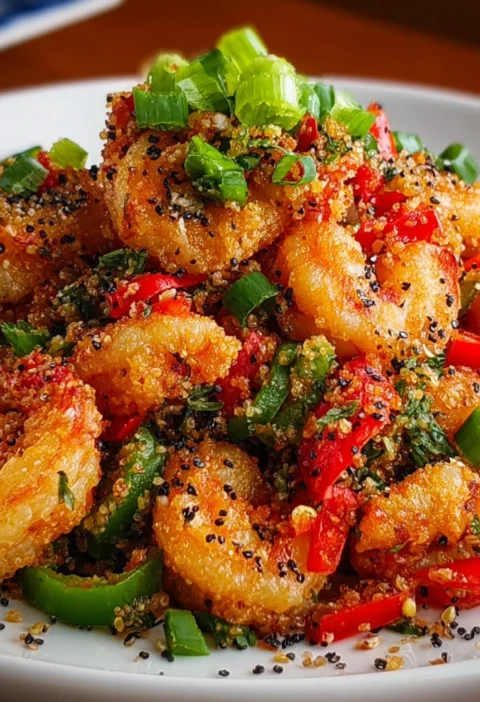 Chinese Salt Pepper Prawns