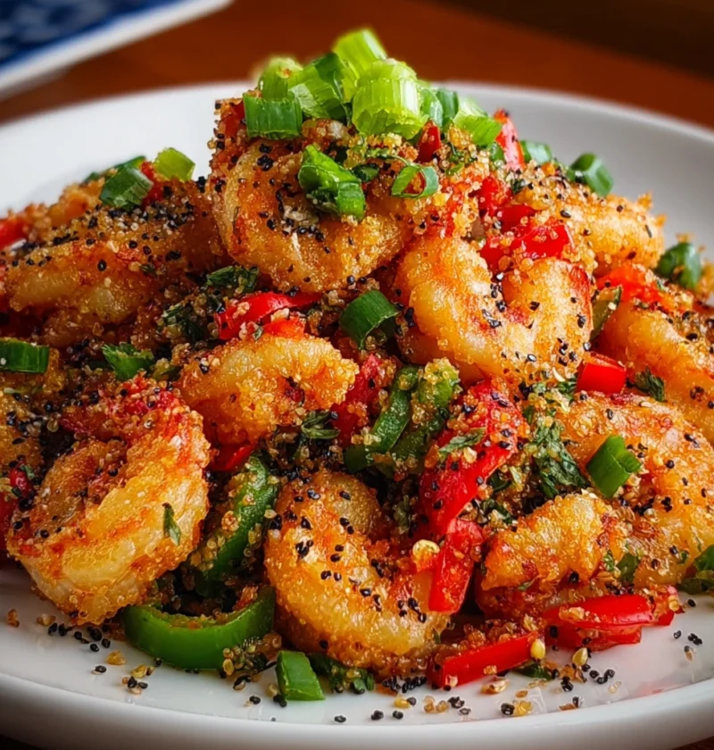 Chinese Salt Pepper Prawns