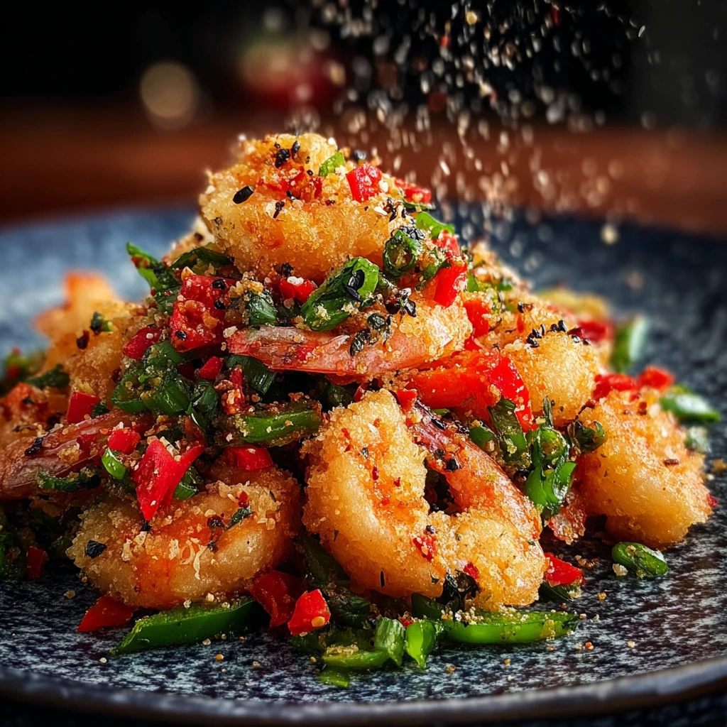 Chinese Salt Pepper Prawns