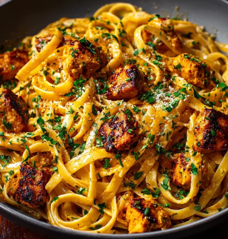 Cowboy Butter Chicken Linguine Recipe