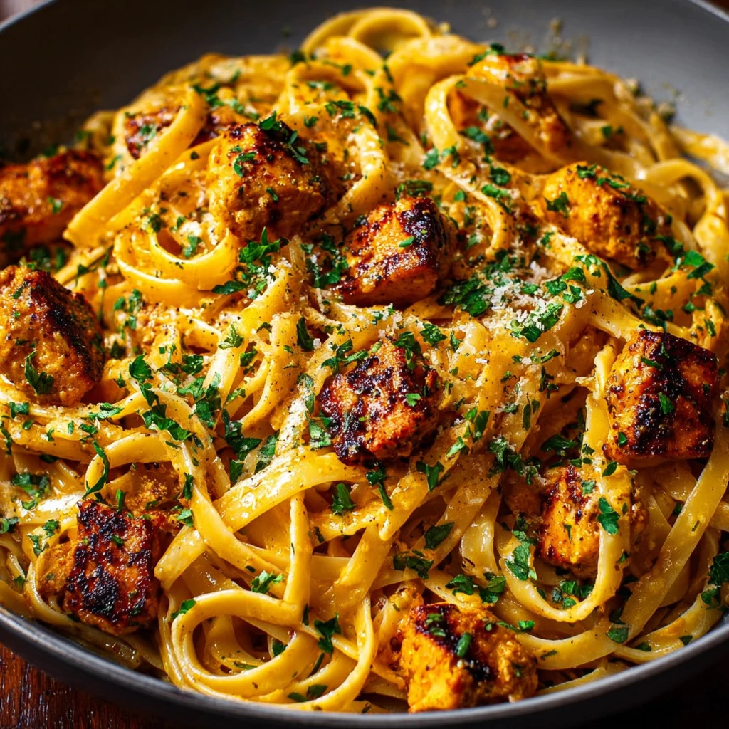 Cowboy Butter Chicken Linguine Recipe