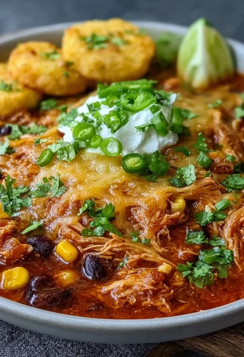 Creamy Crockpot Chicken Enchilada Soup Recipe Cozy Meals