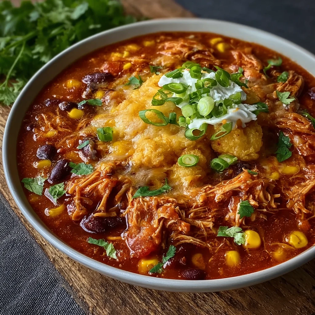 Creamy Crockpot Chicken Enchilada Soup Recipe Cozy Meals