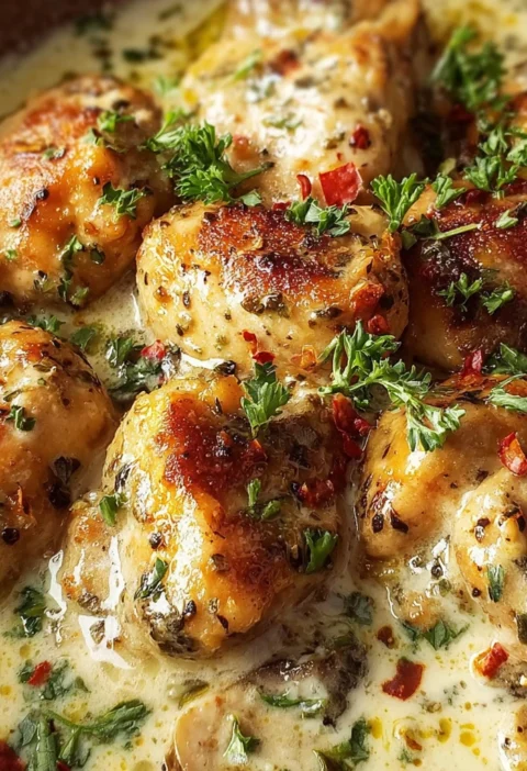 Creamy Crockpot Italian Chicken Delight Recipe Perfect Dinner