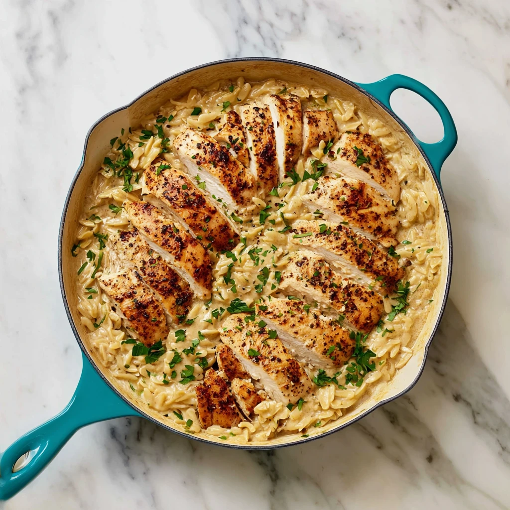 Creamy Lemon Chicken Rice Skillet 30minute Dinner