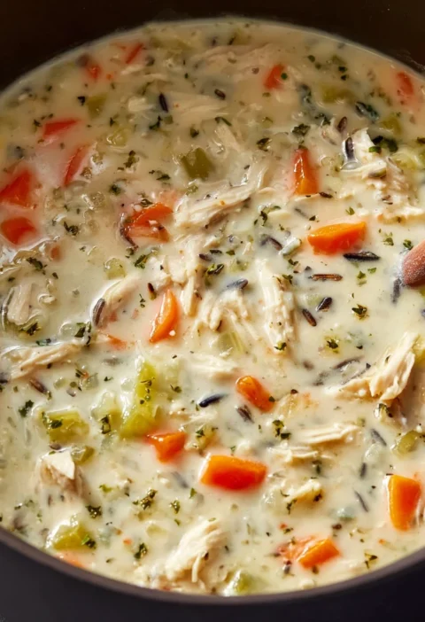 Creamy Panera Chicken Wild Rice Soup You Can