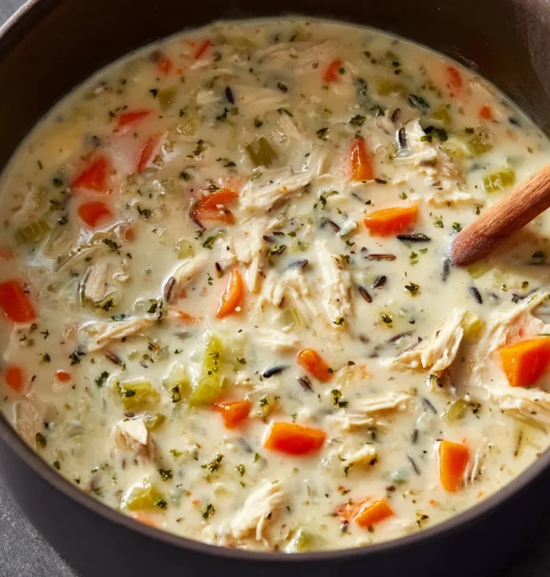Creamy Panera Chicken Wild Rice Soup You Can