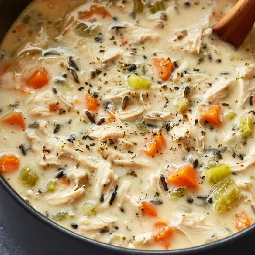 Creamy Panera Chicken Wild Rice Soup You Can