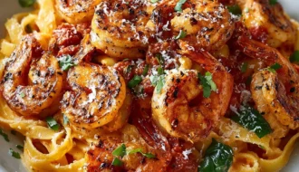 Creamy Tomato Shrimp Pasta Delicious 30minute Meal