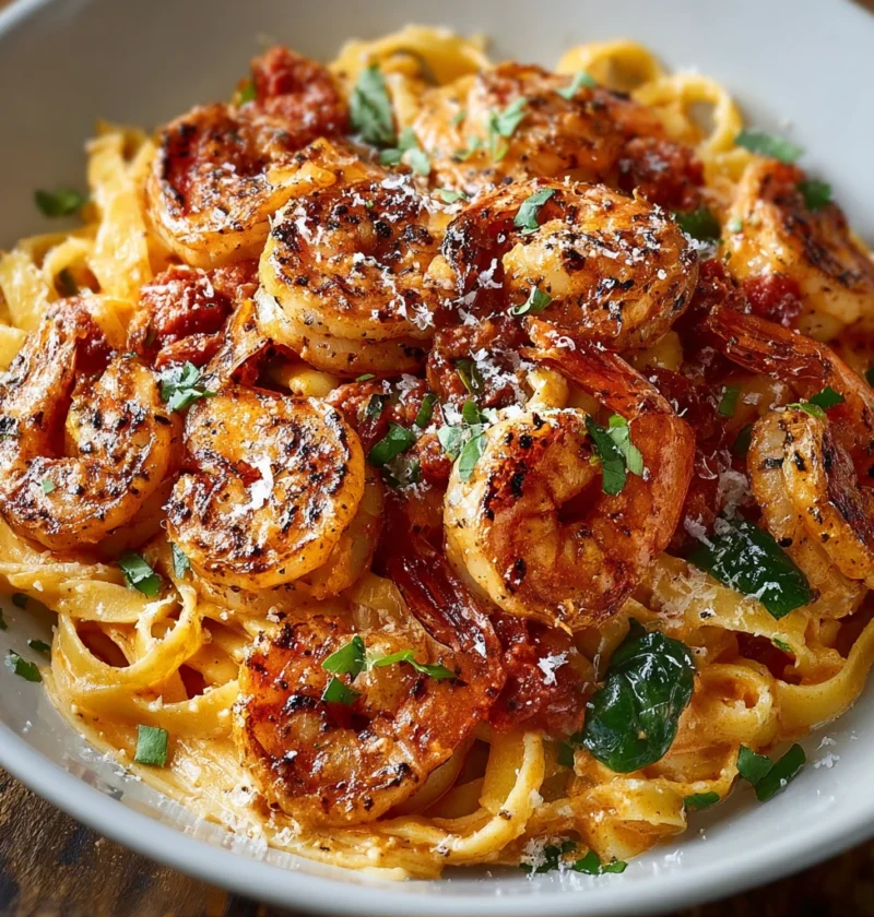 Creamy Tomato Shrimp Pasta Delicious 30minute Meal